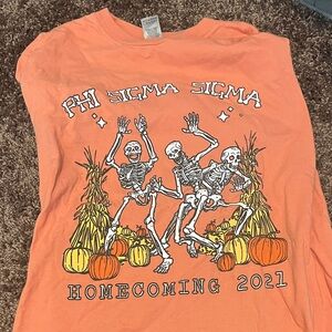 Orange Homecoming T 2021 phi sigma sigma